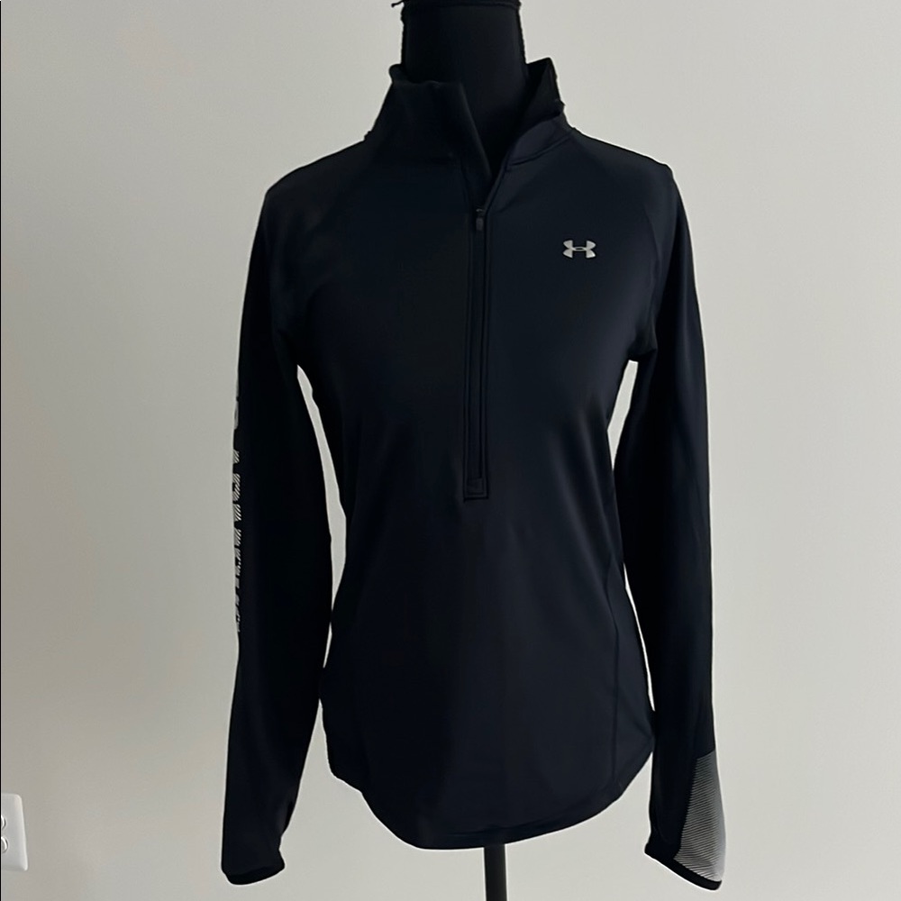 Under Armour Black Quarter-Zip Performance Pullover